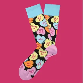 Bittersweet Valentine's Day Socks