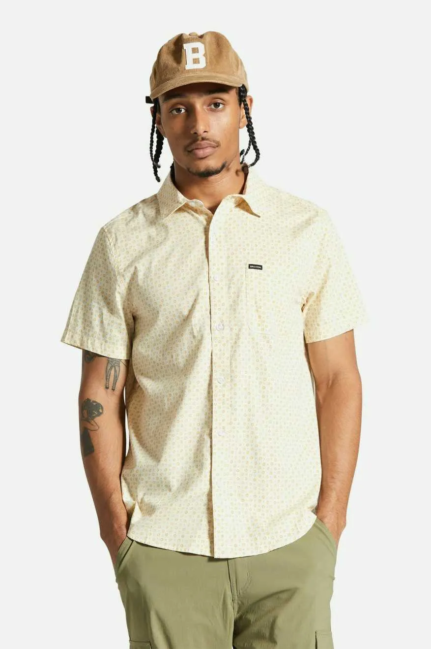 Charter Print S/S Shirt - Whitecap Micro