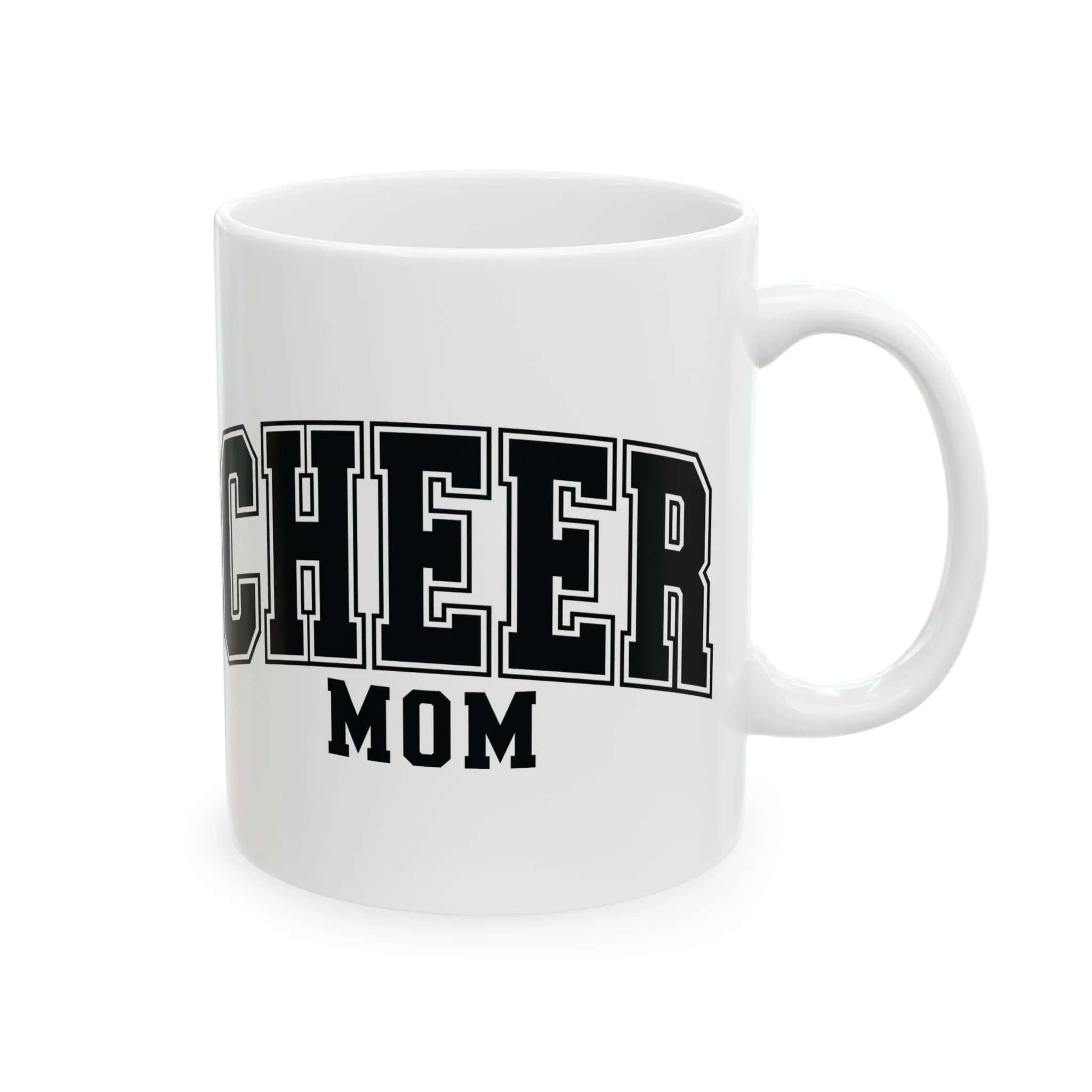 CHEER MOM - Ceramic Mug, (11oz, 15oz)