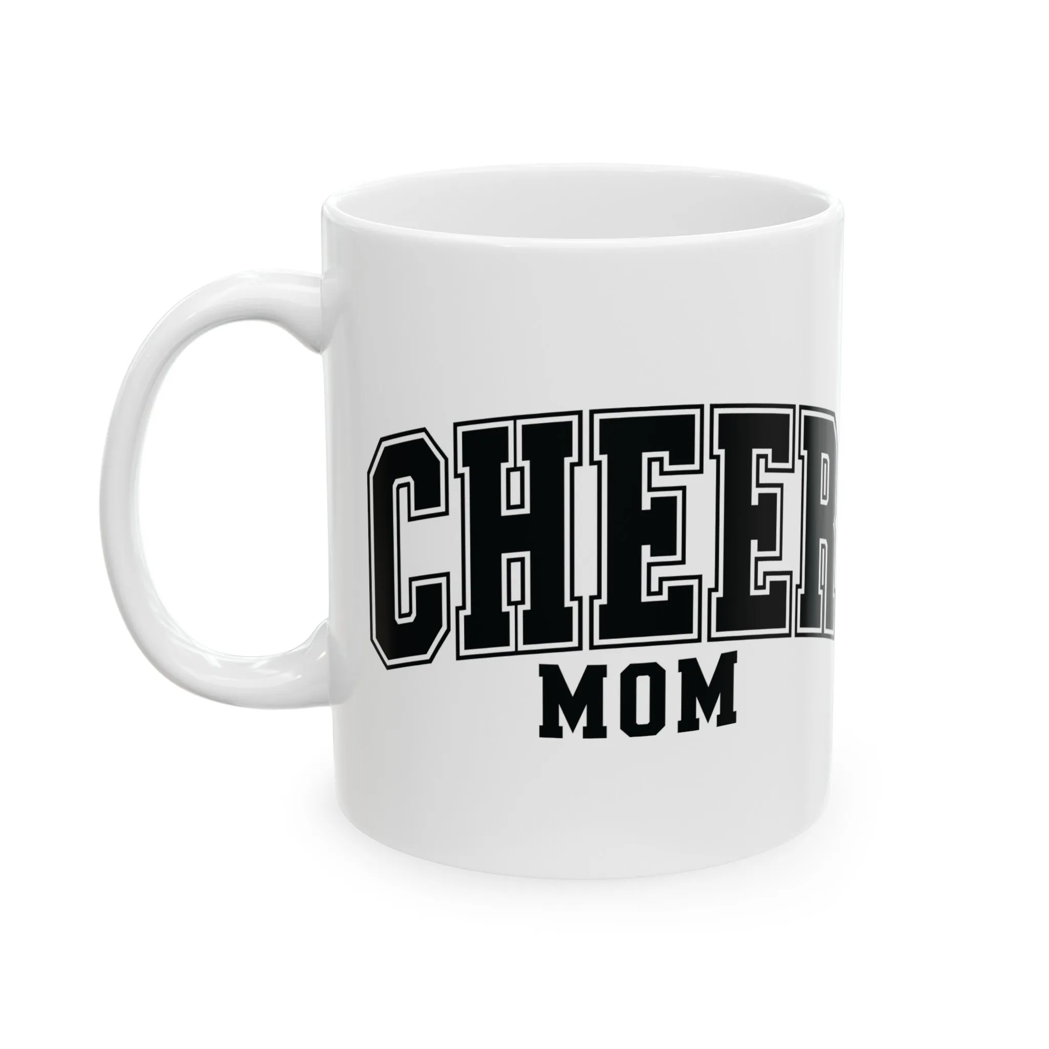 CHEER MOM - Ceramic Mug, (11oz, 15oz)