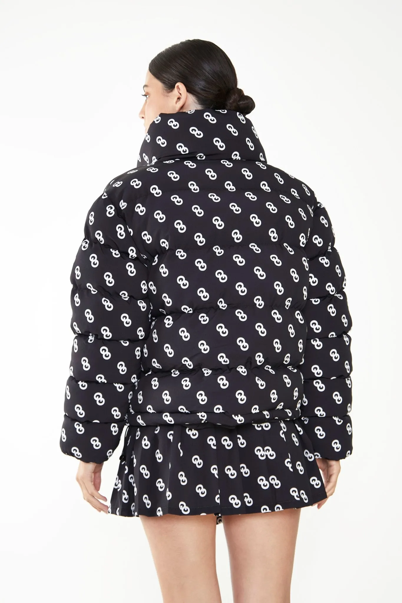 Glamorous Care Logo Print Padded Puffer Jacket