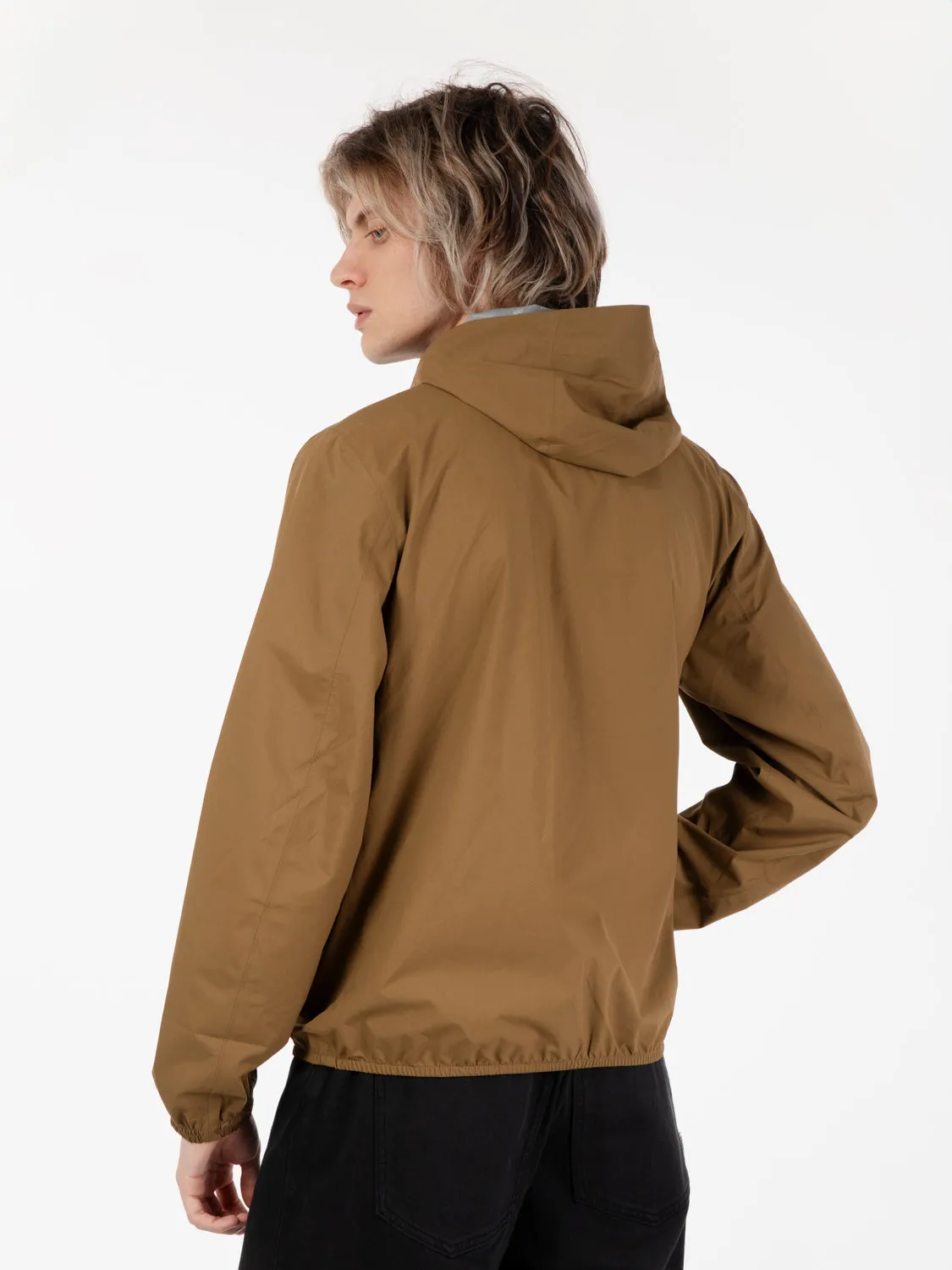 Jacket stretch dot brown corda