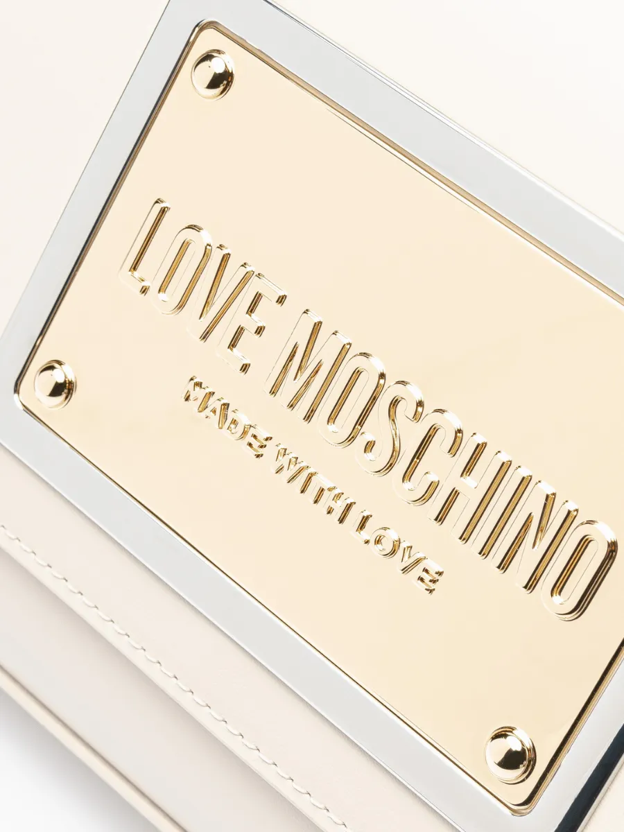 Mala Golden Plaque Love Moschino