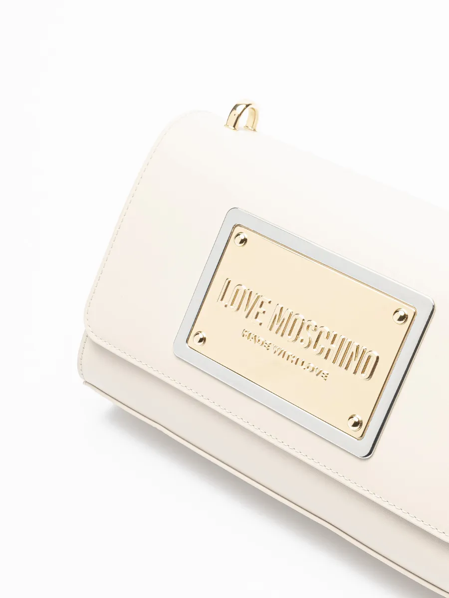 Mala Golden Plaque Love Moschino