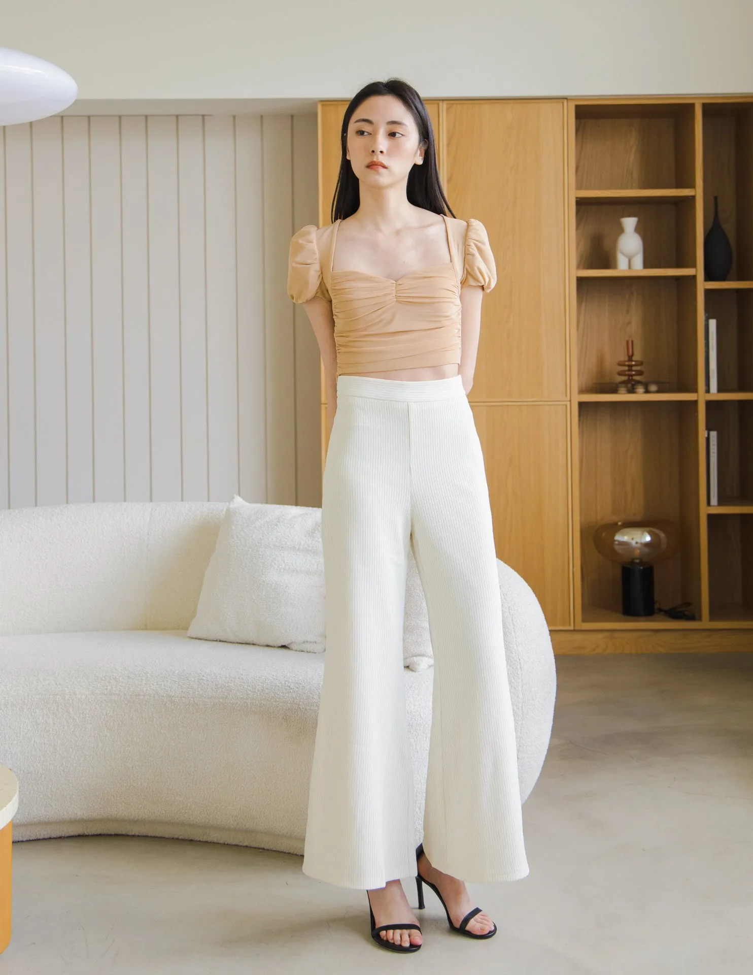 Nana Pants in Ivory