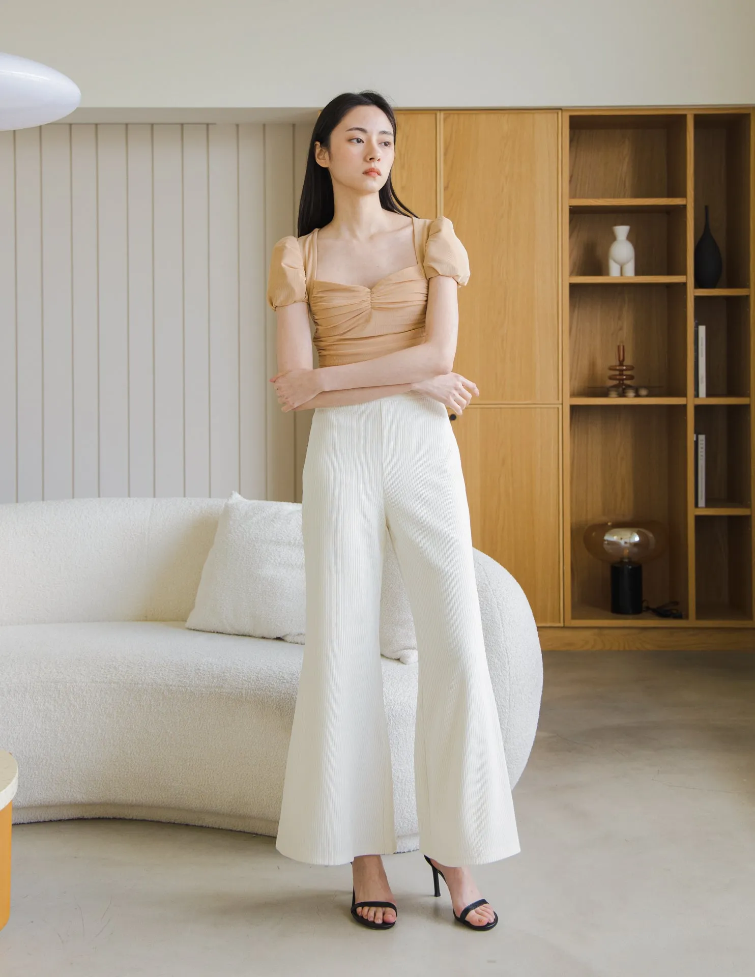 Nana Pants in Ivory