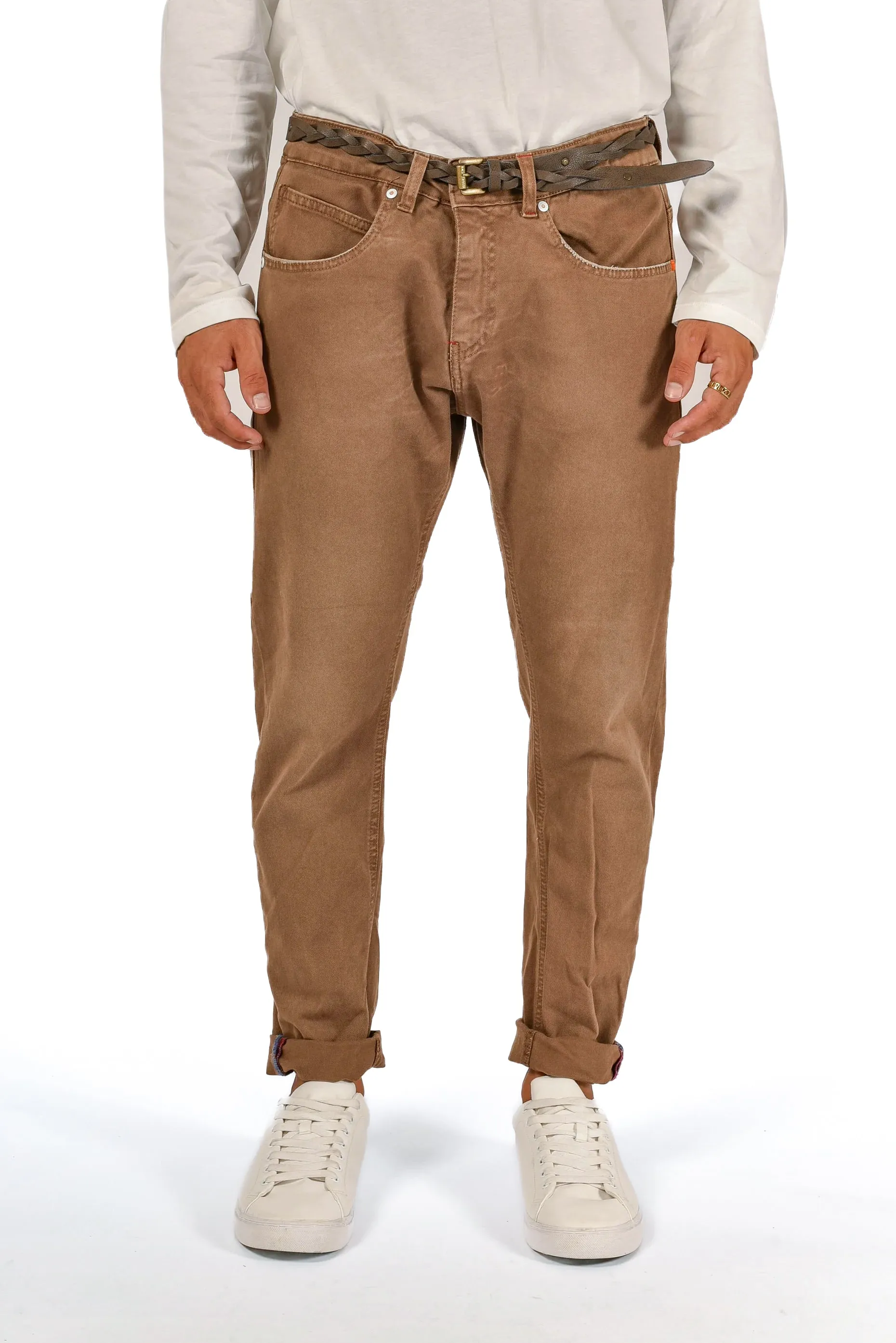 Pantaloni in cotone regular AI 1221 FW 21/22