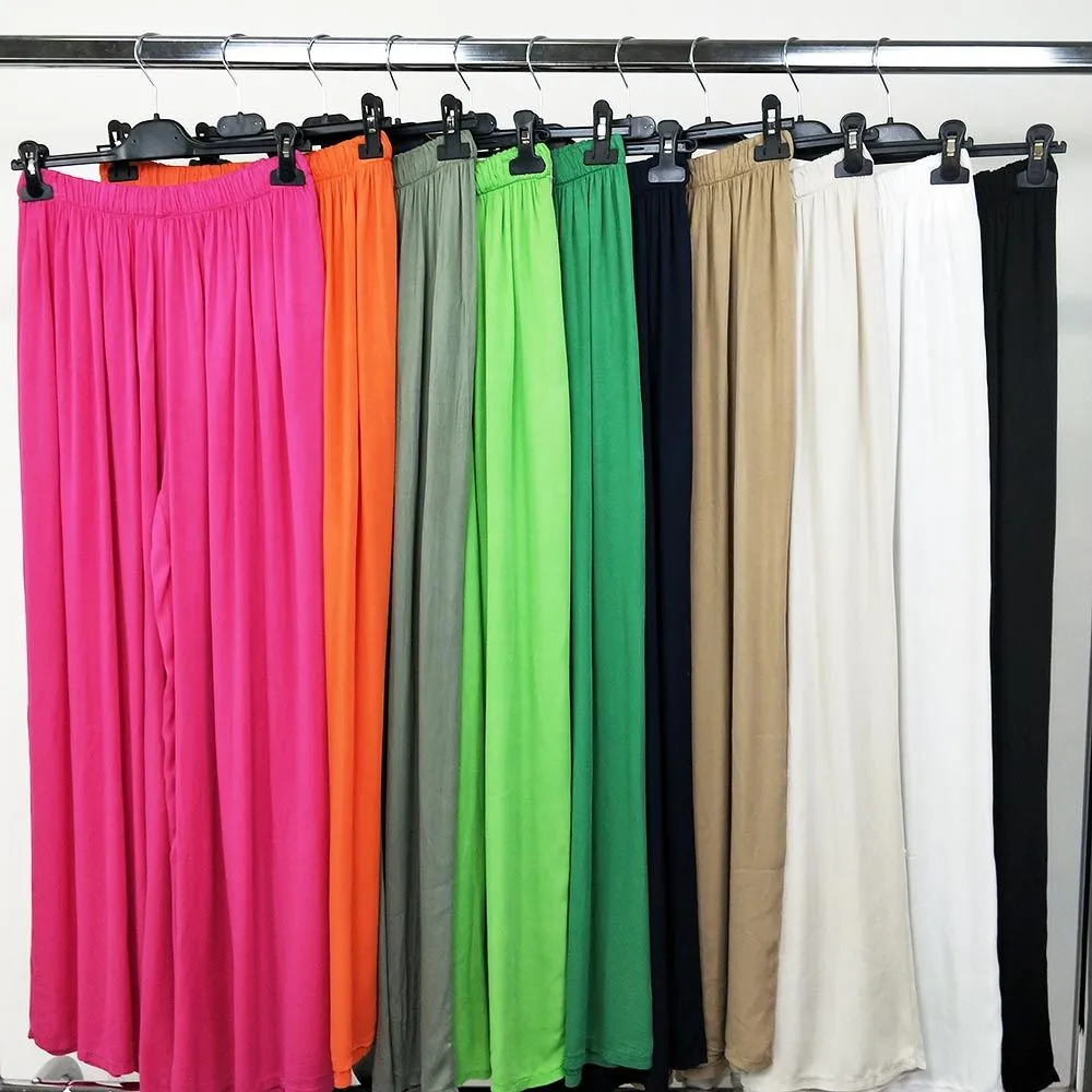 Pantalón Fluido Palazzo(varios colores) -Talla Única 36/44 (Ultimos!)