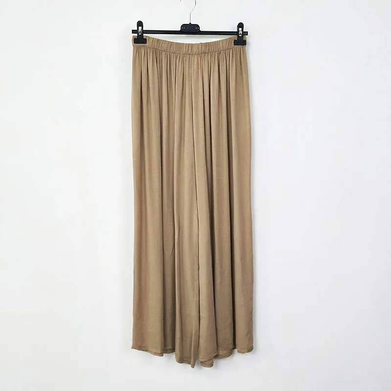 Pantalón Fluido Palazzo(varios colores) -Talla Única 36/44 (Ultimos!)