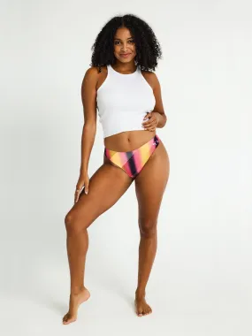 Puma X Modibodi Seamfree Active Printed Thong Light-Moderate Sunset Glow Yellow